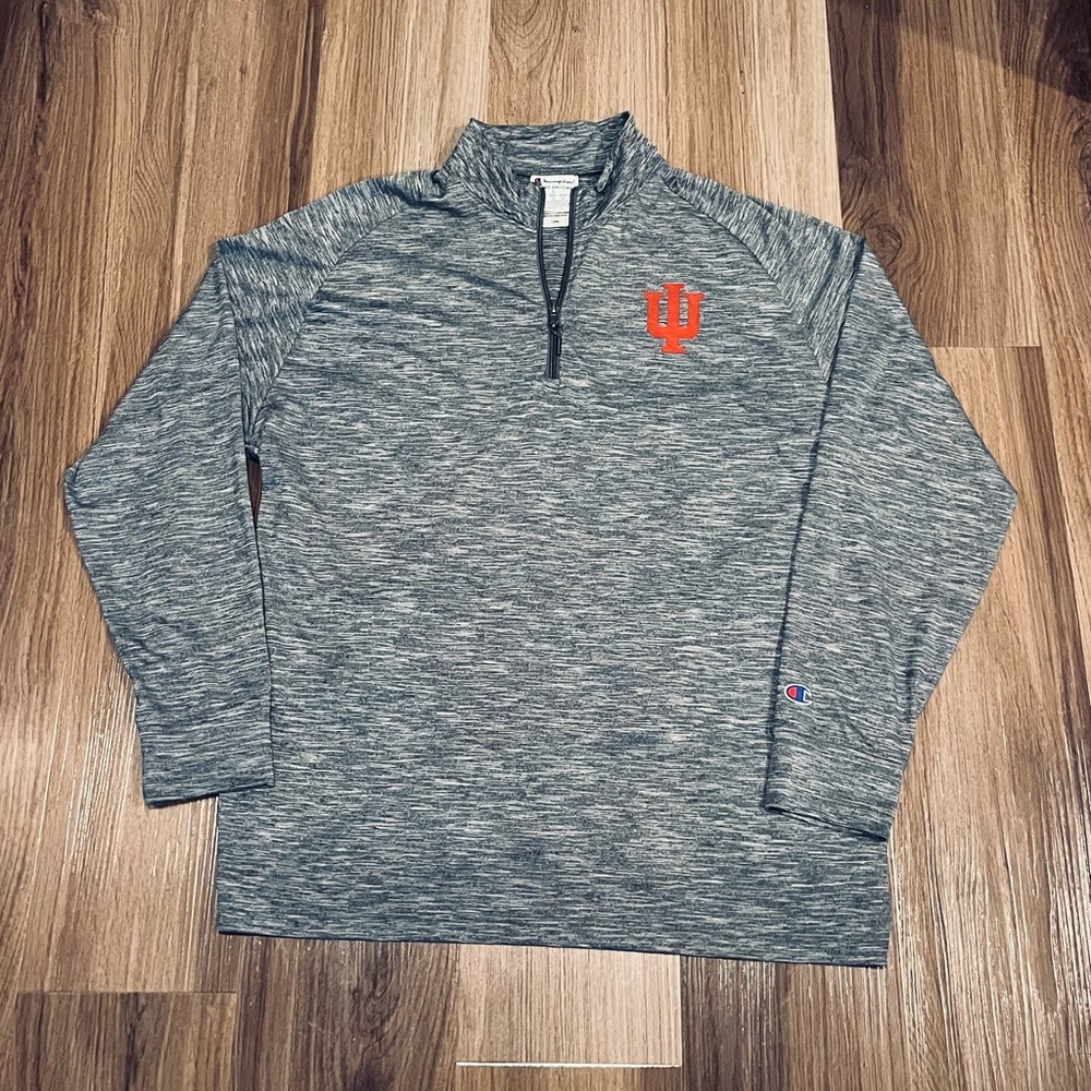 Indiana Hoosiers IU Champions Hoodie 1/4 Zip Pullover Men’s Large